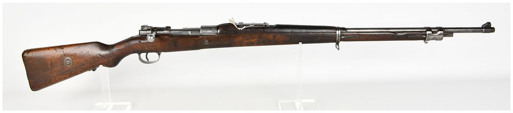 Lot 549: DWM Brazilian Modelo 1908 Bolt Action Rifle 7x57mm Mauser with 29 Inch Barrel