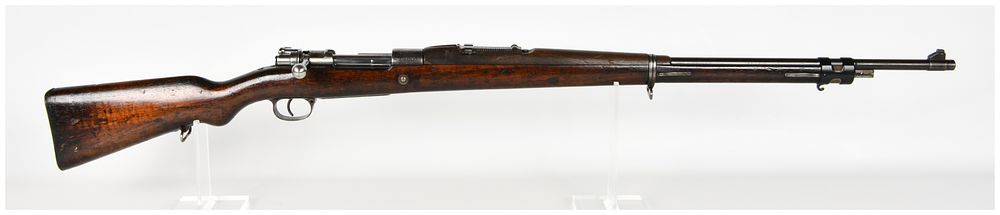 Lot 558: DWM Brazilian Model 1908 Bolt Action Rifle 7mm with 29 Inch Barrel