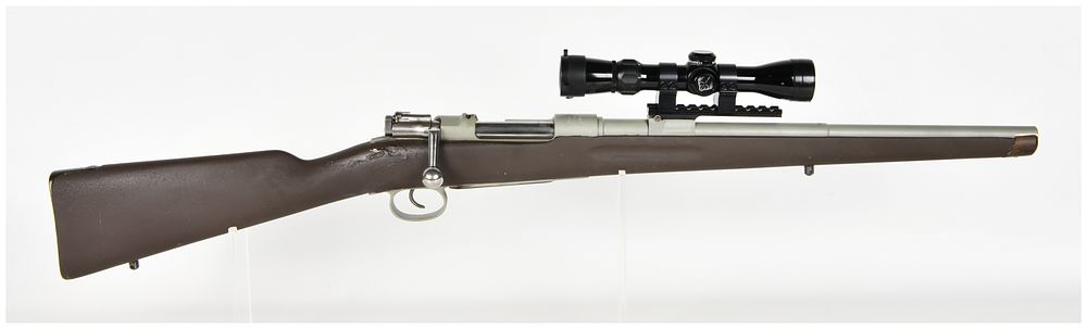 Lot 561: Mauser Model 1894 Bolt Action Rifle 6.5x55 with 17.7 Inch Barrel
