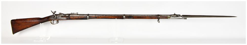 Lot 624: Nepalese Snider-Enfield Pattern Breech-Loading Rifle with Socket Bayonet