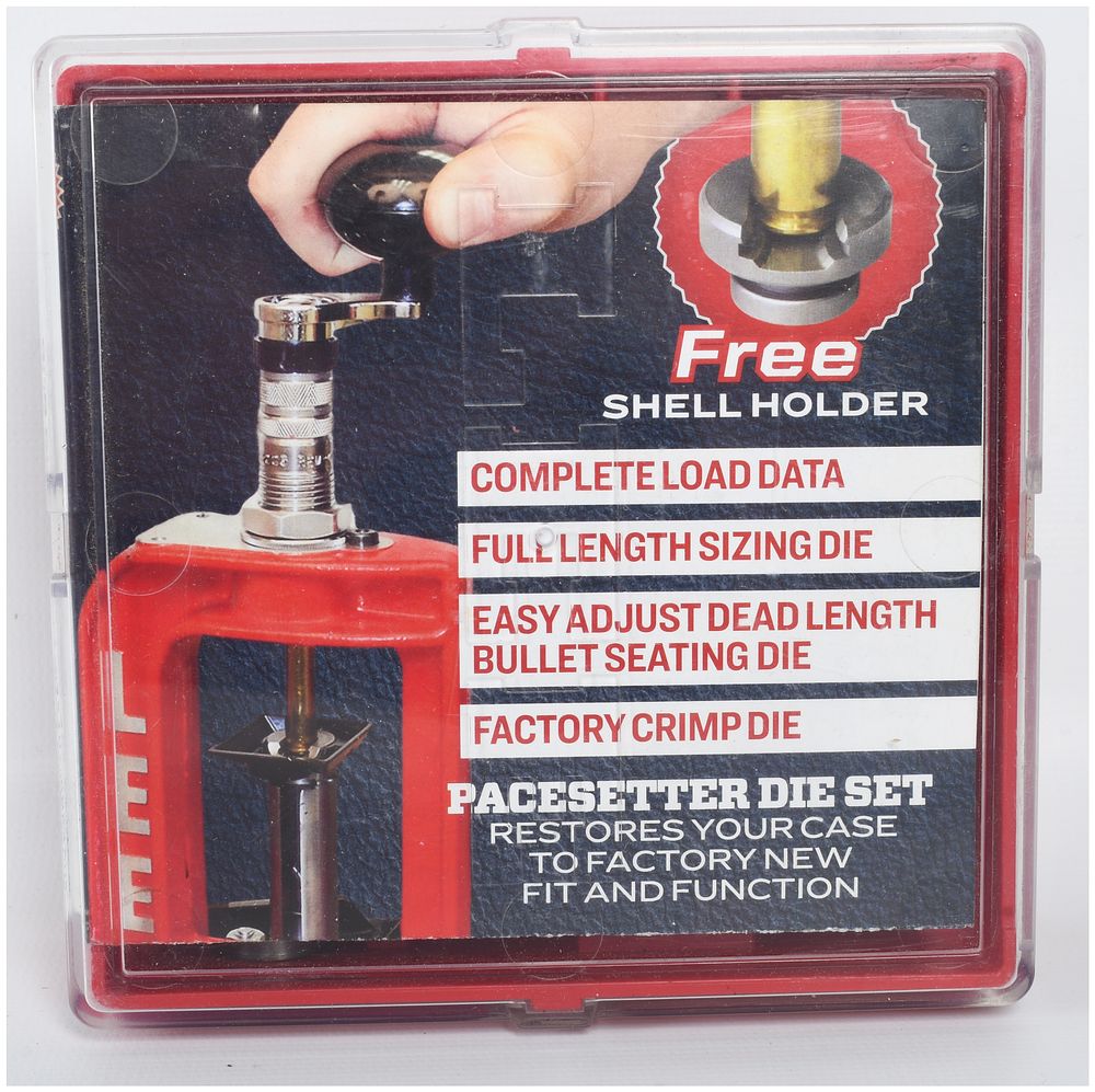 Lot 710: Lee Pacesetter Three-Die Reloading Set .303 British