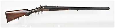 Kettner Drilling Hammer Action Triple Barrel Combination Gun 16 Gauge over 9.3x72R. This 