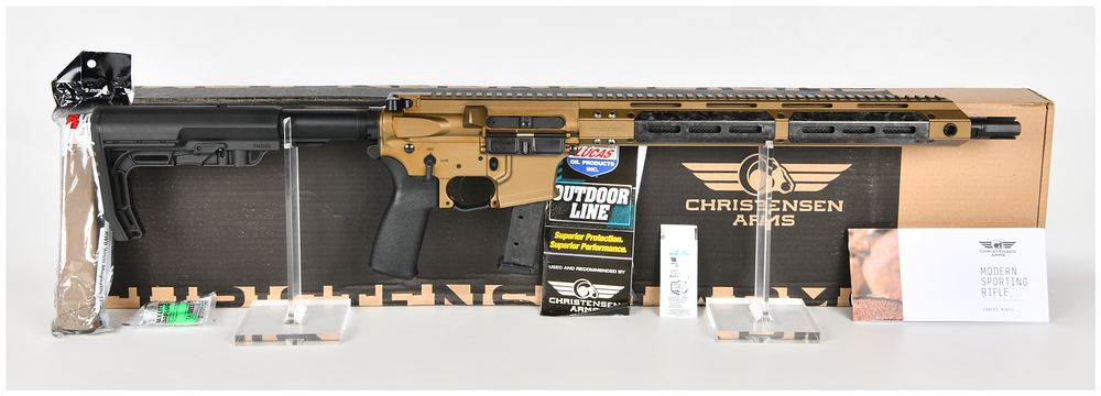 Lot 63: Christensen Arms CA9MM Semi-Automatic Pistol Caliber Carbine 9mm with 16.25 Inch Barrel