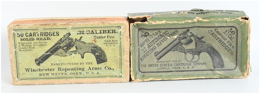 Lot 208: A Lot of 62 Rounds of .32 S&W Caliber Centerfire Ammunition
