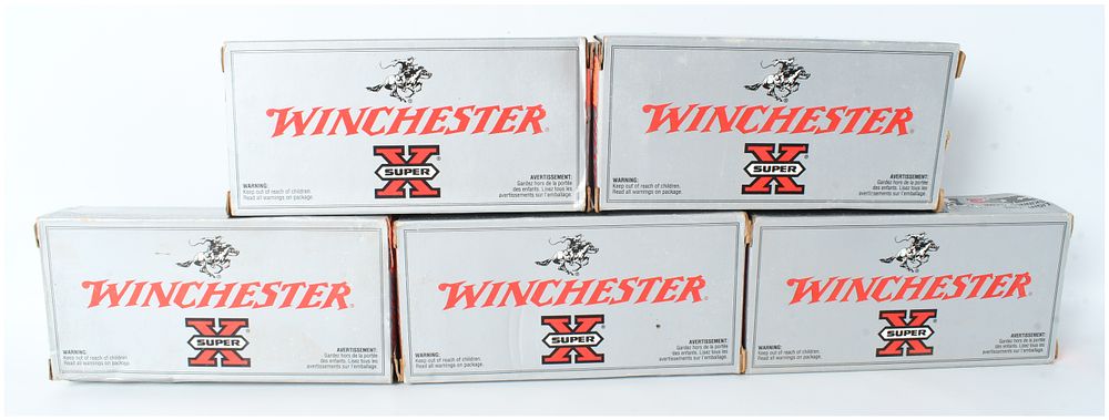 Lot 271: A Lot of 100 Rounds of Winchester Super-X Centerfire Rifle Ammunition .32 Win. Spl.