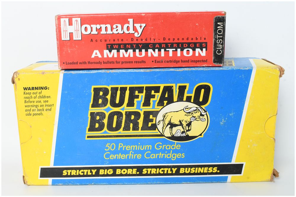 Lot 331: A Lot of 70 Hornady and Buffalo Bore .480 Ruger Centerfire Ammunition