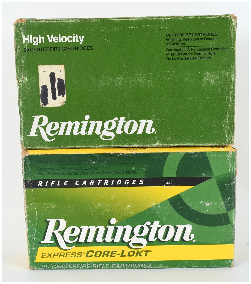 Lot 361: A Lot of 35 Remington .300 Weatherby Magnum Ammunition and Casings
