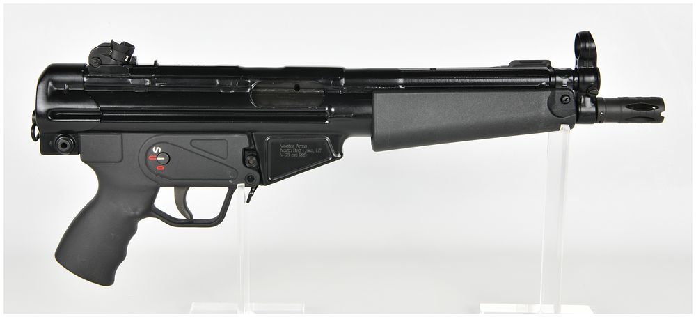 Lot 363: Vector Arms V-53P Semi-Automatic Pistol .223 with 8.3 Inch Barrel