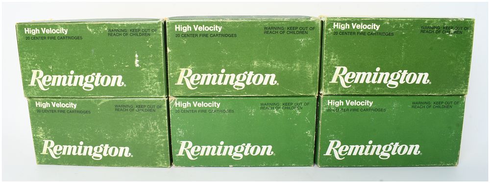 Lot 403: A Lot of 120 Rounds of Remington High Velocity .222 Remington Ammunition
