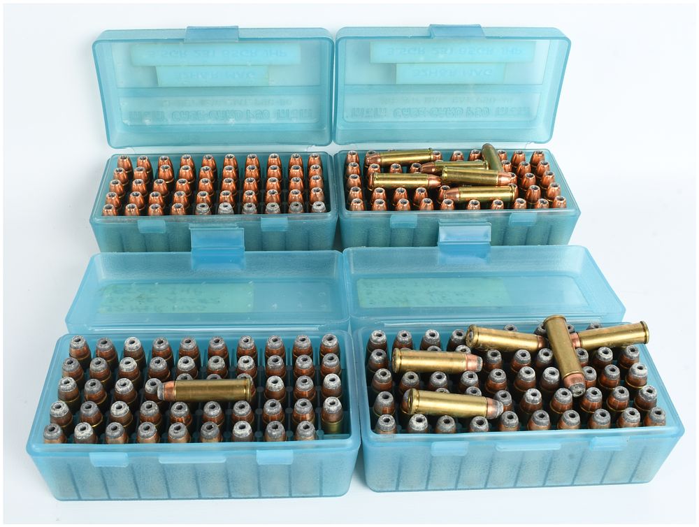 Lot 427: A Lot of 213 Rounds of .357 Magnum 158-Grain Jacketed Hollow Point Ammunition