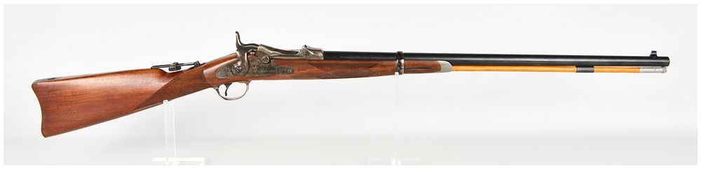 Lot 429: Harrington & Richardson Model 1873 Officer's Model Trapdoor Action Rifle .45-70 Govt. with 26 Inch Barrel