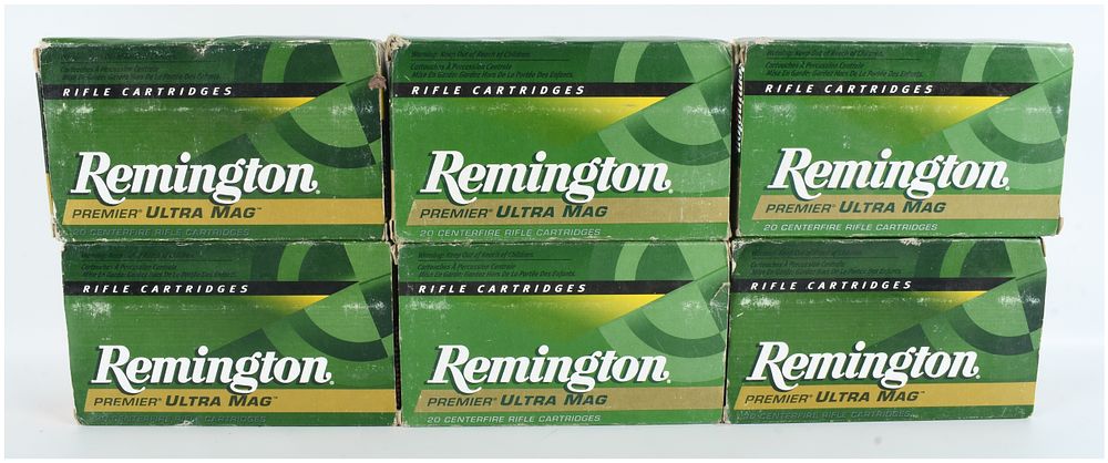 Lot 451: A Lot of 120 Rounds of Remington Premier Ultra Mag Ammunition .300 Remington Ultra Mag