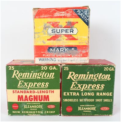 A Lot of 75 Rounds of Remington and Western Express and Super-X Shotgun Ammunition 20 Gauge. This 