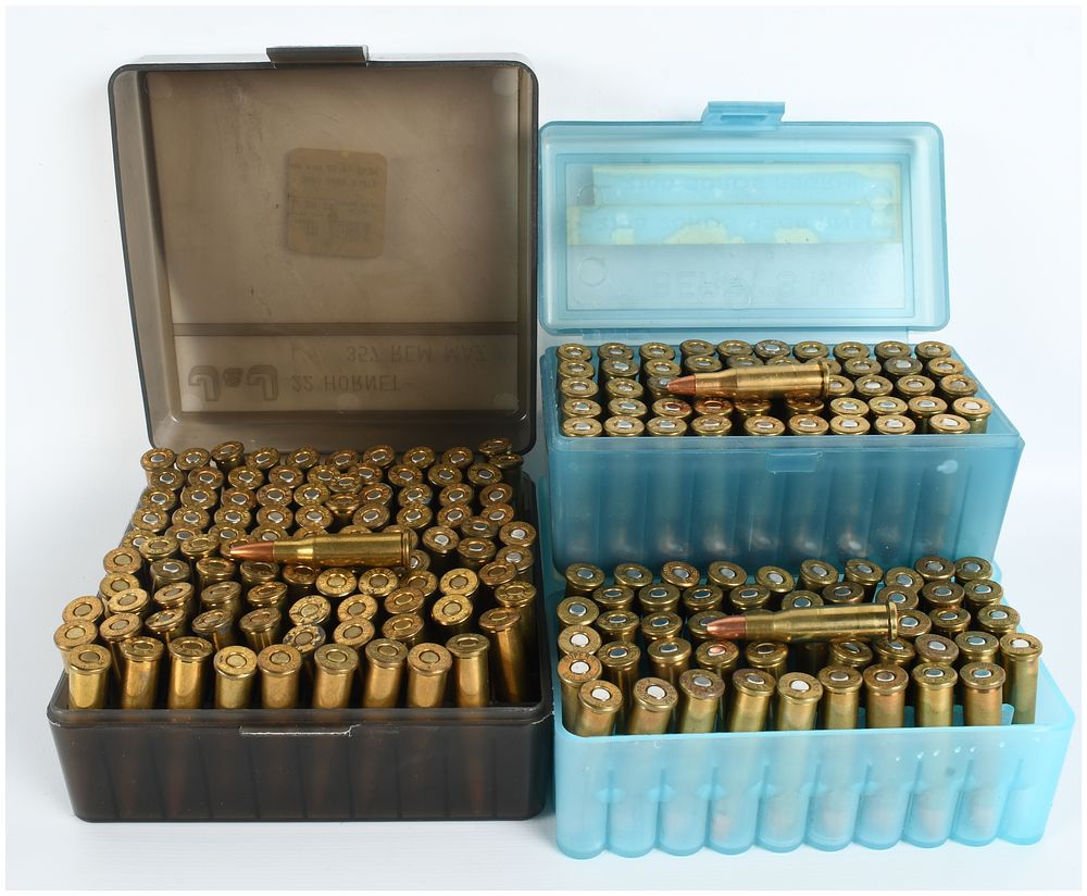 Lot 1207: A Lot of 200 Rounds of Remanufactured .218 Bee Ammunition