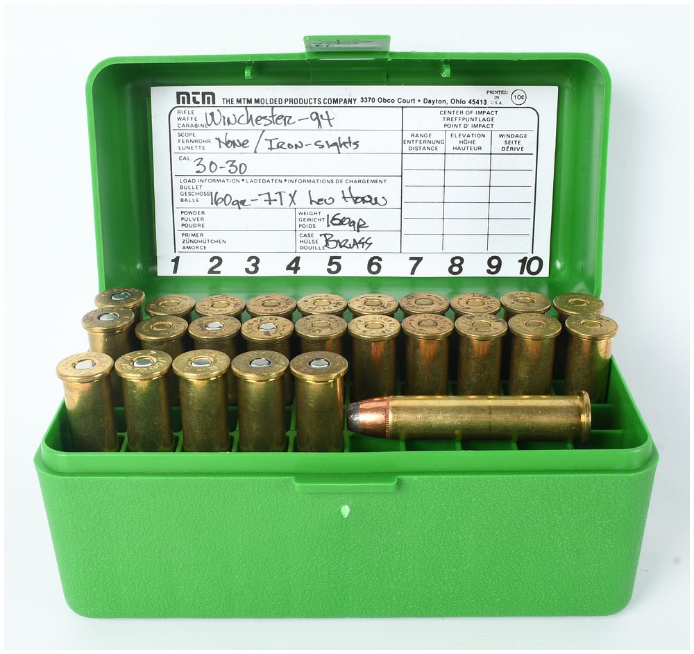 Lot 1237: A Lot of 26 Rounds of Mixed .45-70 Government Ammunition