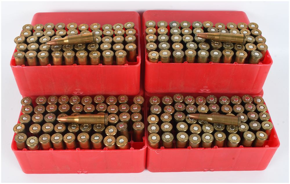 Lot 1267: A Lot of 200 Rounds of Winchester-Western Reman .218 Bee Centerfire Rifle Ammunition