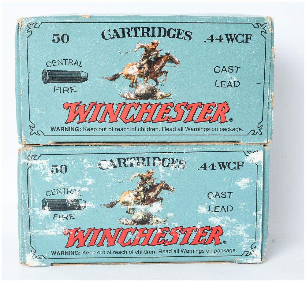 Lot 1300: A Lot of 100 Rounds of Winchester Cowboy Action Loads .44-40 Winchester Ammunition