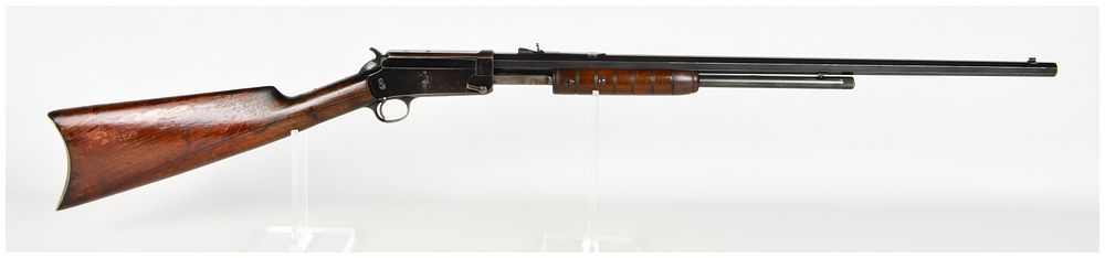 Lot 1320: Marlin No 27 Pump Action Rifle .25-20 Marlin with 24 Inch Octagonal Barrel