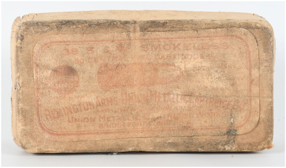 Lot 1453: A Lot of 50 Remington Arms-Union Metallic Cartridge Co .38 S&W Smokeless Centerfire Ammunition Antique