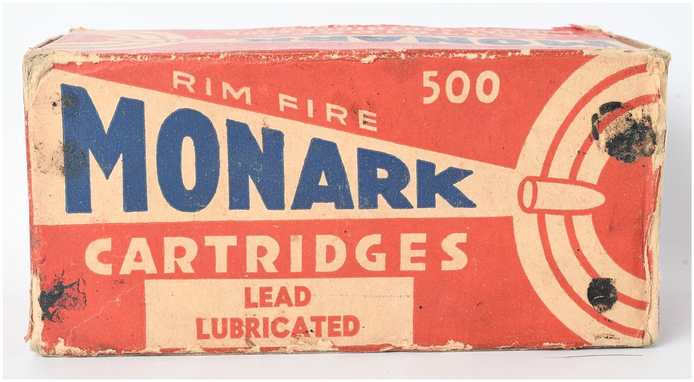 Lot 1480: Federal Cartridge Corp. Monark .22 Long Rifle Rimfire Ammunition 500 Rounds