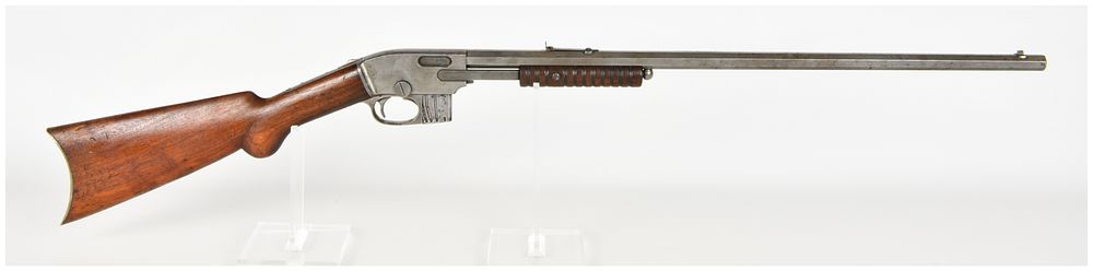 Lot 1500: Savage Model 1903 Pump Action Rifle .22 S L & LR with 24 Inch Octagonal Barrel