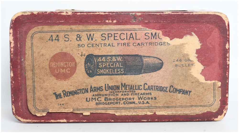 Lot 1516: A Lot of 50 Remington UMC .44 S. & W. Special Smokeless Cartridges