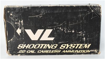 Daisy & Heddon VL Shooting System .22 Caliber Caseless Ammunition, 300 Rounds. This lot consists 