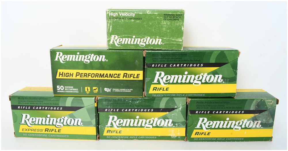 Lot 193: Remington .22 Hornet Centerfire Rifle Ammunition 300 Rounds