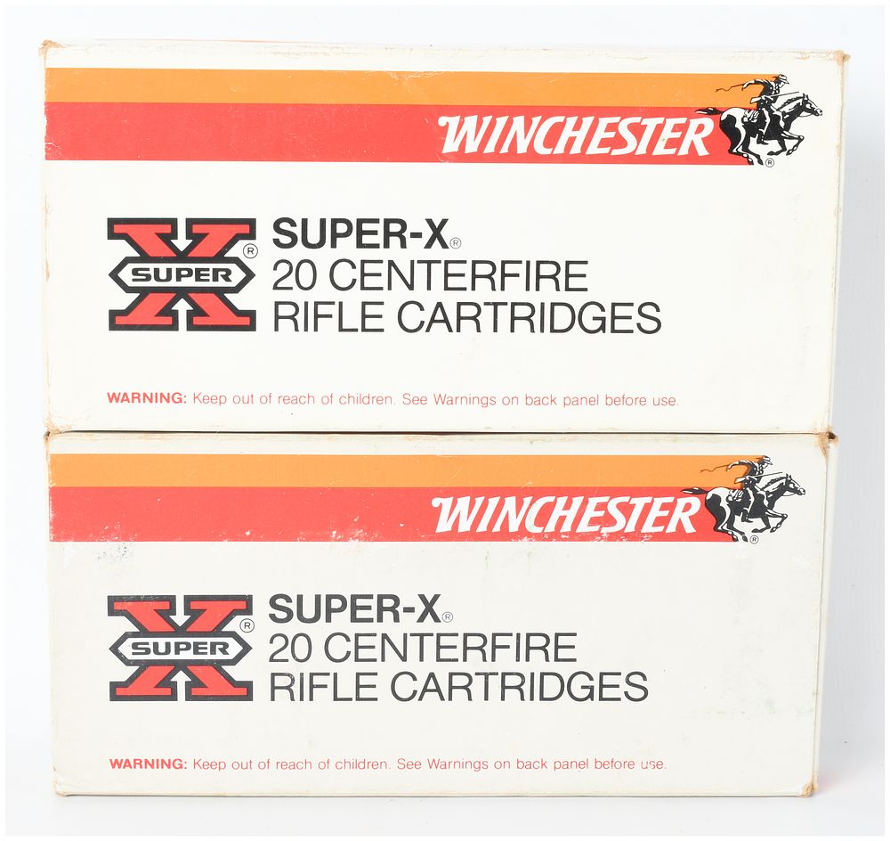 Lot 277: A Lot of 40 Rounds of Winchester Super-X Centerfire Rifle Ammunition .284 Winchester