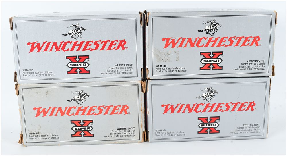 Lot 313: A Lot of 200 Rounds Winchester Super-X .22 Hornet Ammunition