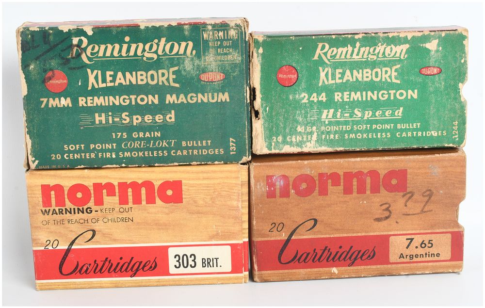 Lot 379: A Lot of 60 Rounds of Mixed Caliber Ammunition