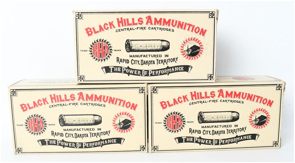 Lot 493: Black Hills Ammunition Cowboy Action Ammunition .32 H&R Magnum