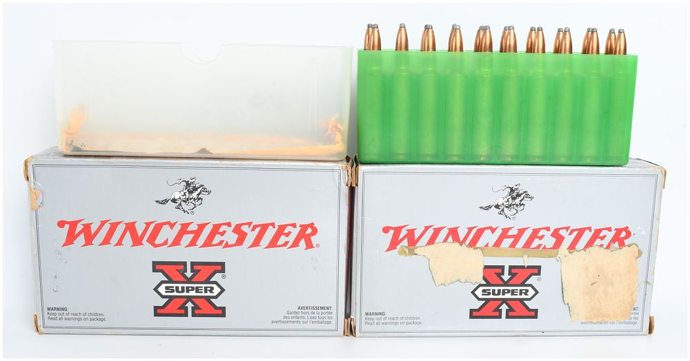 Lot 1066: Winchester Super-X Centerfire Ammunition .284 Winchester 59 Rounds
