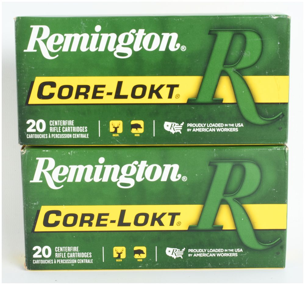 Lot 1108: A Lot of 40 Rounds of Remington Core-Lokt 170 Grain Soft Point Ammunition .32 Win Special