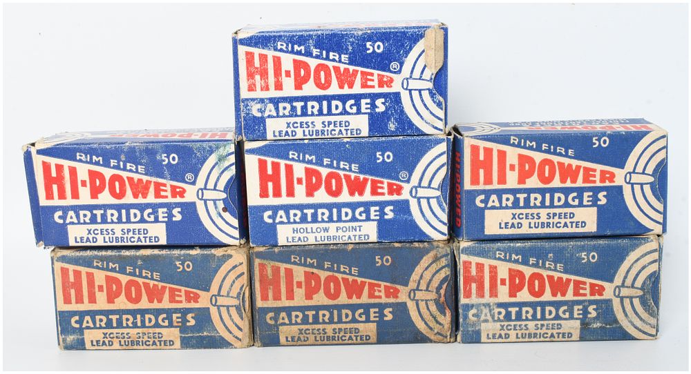 Lot 1231: A Lot of 350 Rounds of Federal Hi-Power .22 Long Rifle Rimfire Ammunition