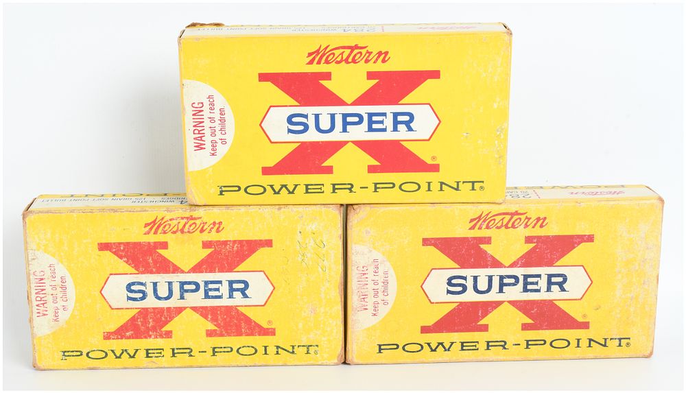 Lot 1246: A Lot of 55 Rounds of Western Super-X Power-Point Ammunition .284 Winchester