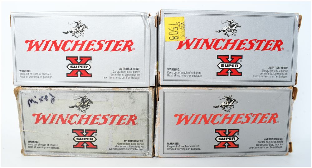 Lot 1252: A Lot of 181 Rounds of Winchester Super-X .22 Hornet Ammunition