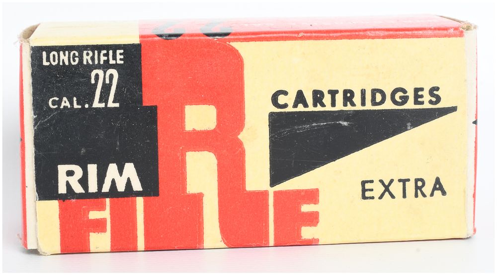 Lot 1279: Nitron Extra .22 Long Rifle Rimfire Ammunition 50 Rounds