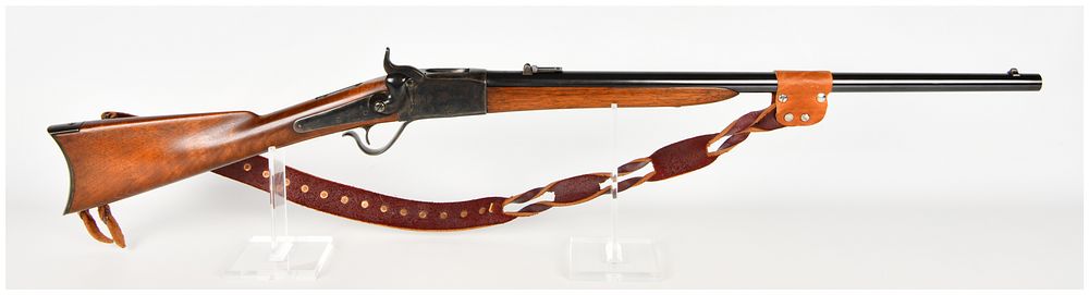Lot 105: Providence Tool Co. Peabody Falling Block Rifle .45 Long Colt Antique