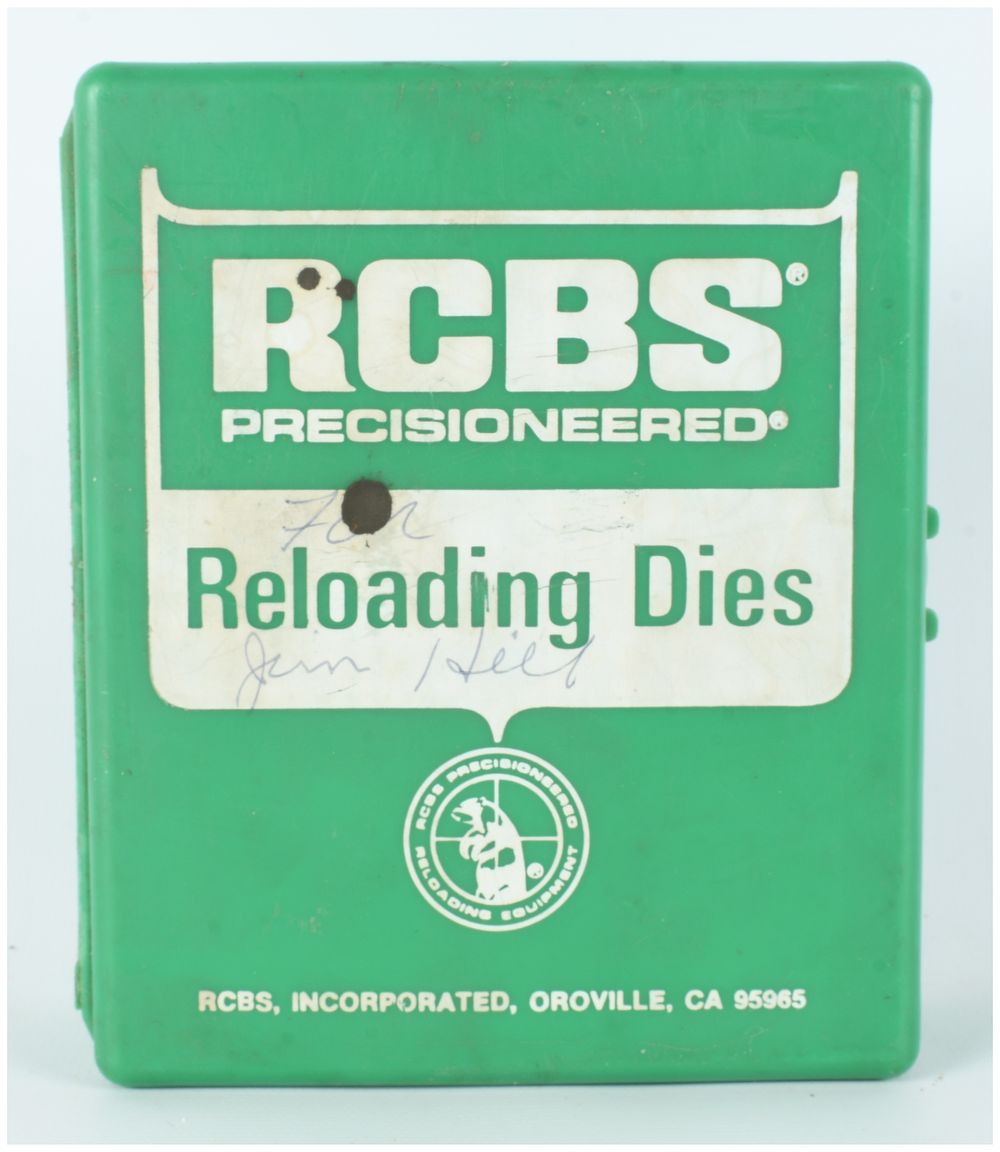 Lot 425: RCBS 9.3x72R Three-Die Reloading Set