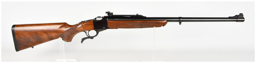 Lot 435: Ruger No. 1 Tropical Falling Block Rifle .375 H&H Mag with 24 Inch Barrel
