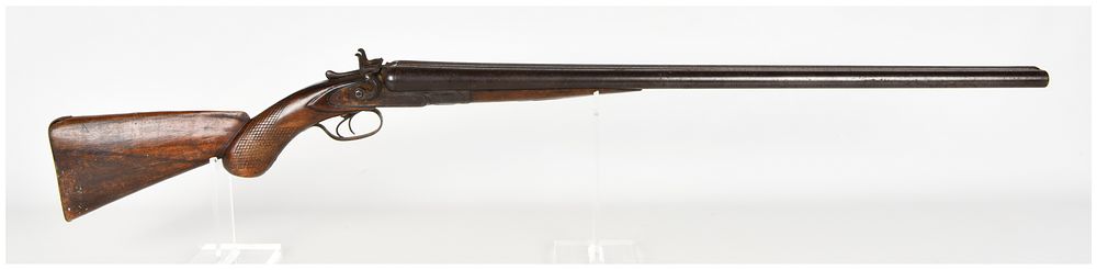 Lot 537: Colt Model 1878 Hammer Action Double Barrel Shotgun Antique