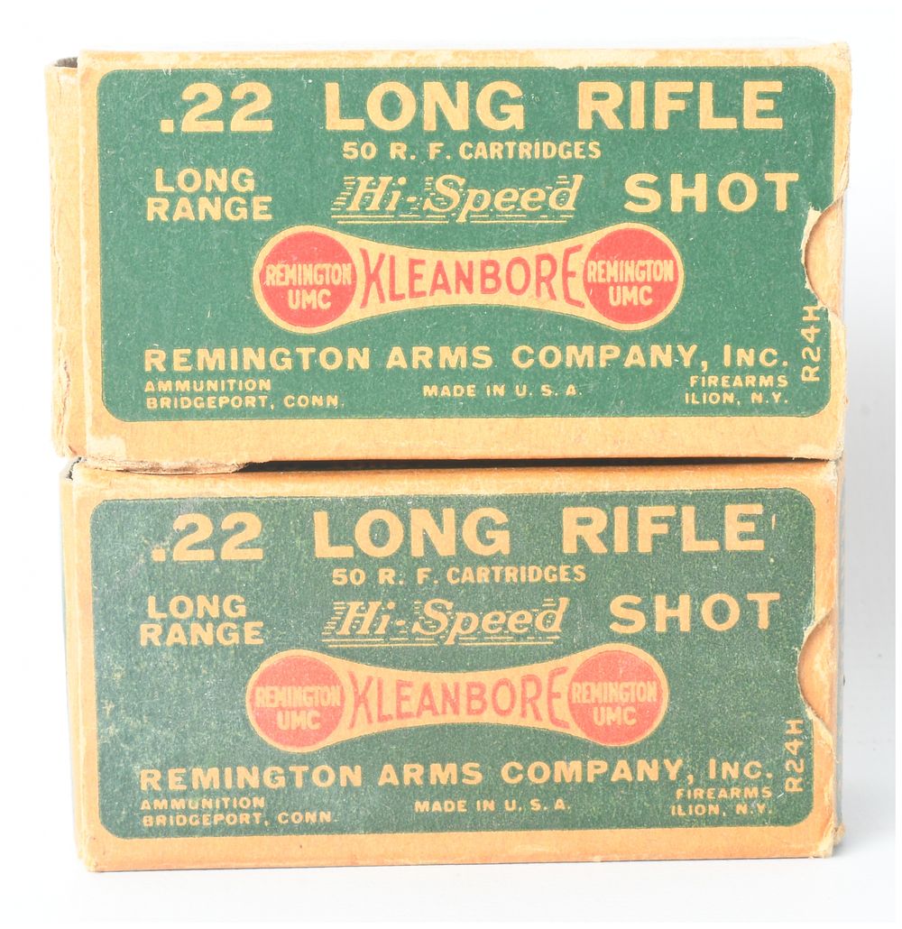 Lot 565: A Lot of 87 Rounds of Remington .22 Long Rifle Hi-Speed Shot Ammunition