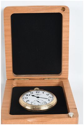 Ball Official Standard 21 Jewel Railroad Grade Pocket Watch Model 999B. One Ball Watch Company 