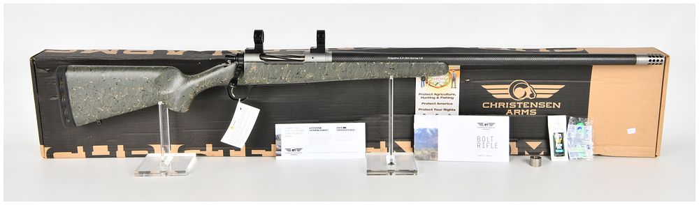 Lot 1101: Christensen Arms Model 14 Ridgeline Bolt Action Rifle 6.5-284 Norma with 26 Inch Barrel