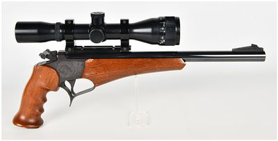 Thompson Center Arms Contender Single Shot Pistol .17 Remington with 14 Inch Barrel. This 
