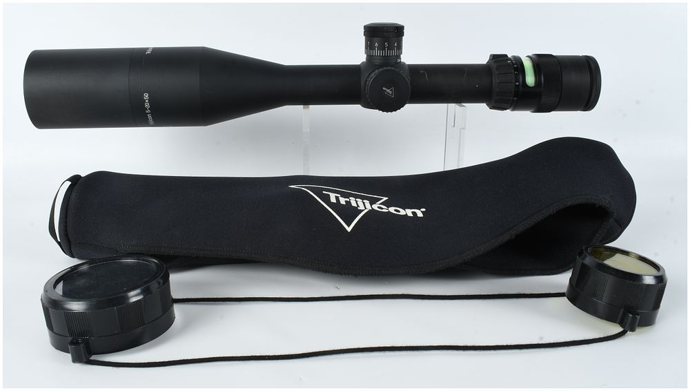 Lot 272: Trijicon AccuPoint 5-20x50 Riflescope with Mil-Dot Reticle