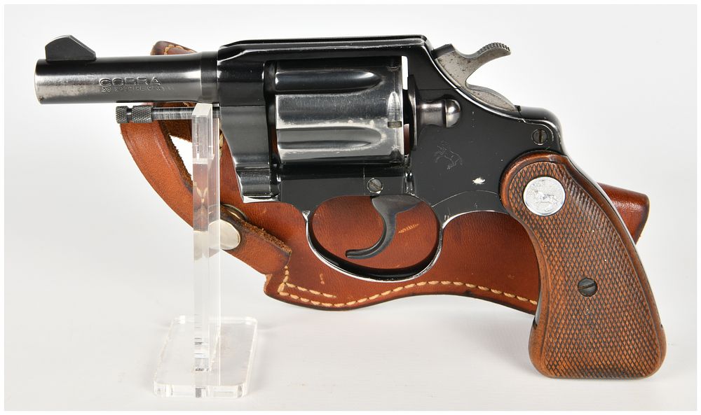 Lot 384: Colt Cobra Double-Action Revolver .38 Special with 3 Inch Barrel