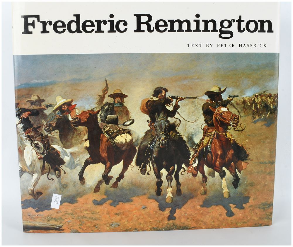 Lot 491: Hassrick, Peter. Frederic Remington. Harry N. Abrams, Inc., 1973. (DJ)