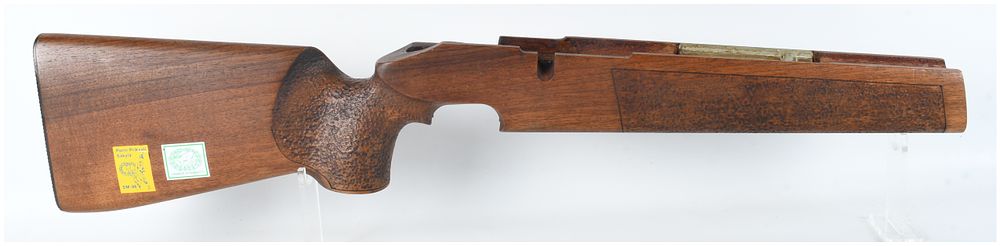 Lot 1061: Finnish Military Competition Bolt Action Rifle Stock with Accessory Rail